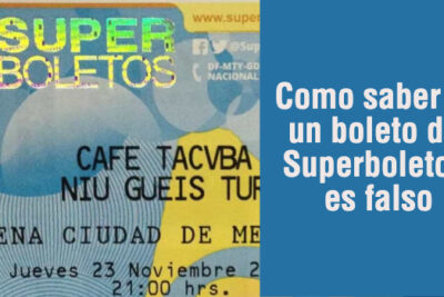 como saber si un boleto de superboletos es falso