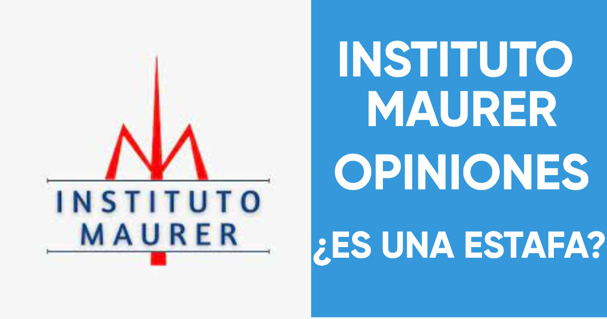 portada articulo donde habla de instituto maurer, opiniones de estudiantes y la fiabilidad de esta escuela a distancia